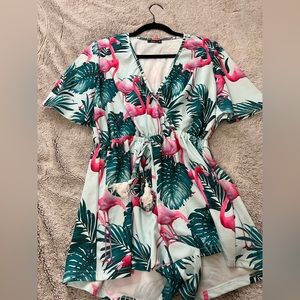 Women’s Flamingo romper